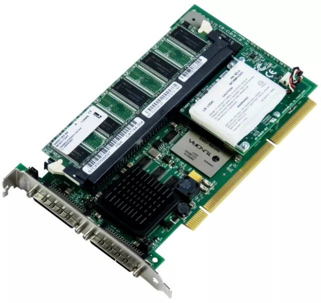 Contrôleur Intel SRCU42X SCSI Raid 128MB Pci-X + Bbu