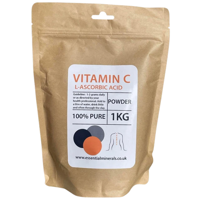 100 PURE VITAMIN C Powder LAscorbic Acid BP Grade 250g 500g 1kg £5.95 PicClick UK