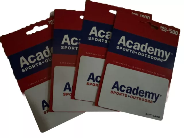 Academy Sports And Outdoors Gift Cards $100 Value