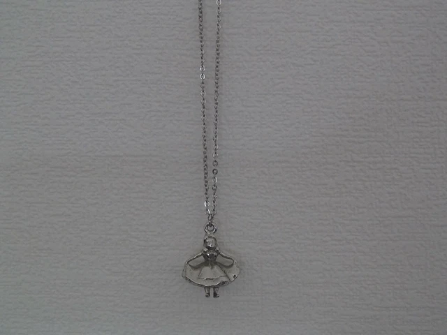 Collier Cordelette Avec Pendentif Cheshire - Alice Au Pays Des Merveilles - Neuf Avec étiquettes