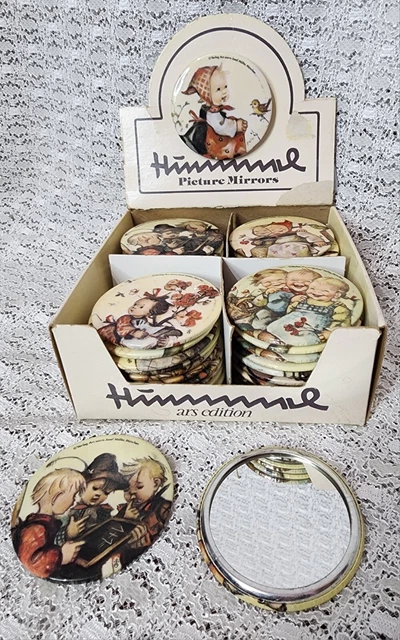 Vintage Hummel Pocket Mirror Store Display With 45  Mirrors ARS Josef Muller