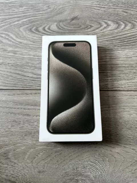 Apple iPhone 15 Pro - 128GB - Natural Titanium (Unlocked) - Brand New & Sealed!