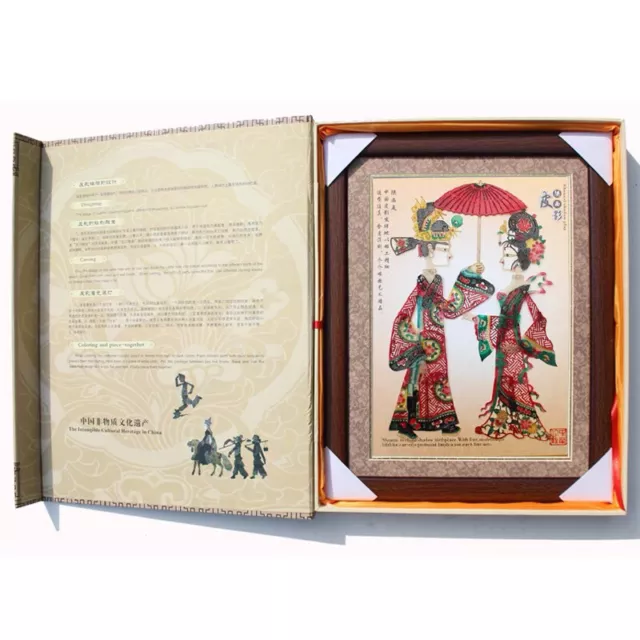 chinese opera character shadow play Beijing Opera Chinese culture Gifts