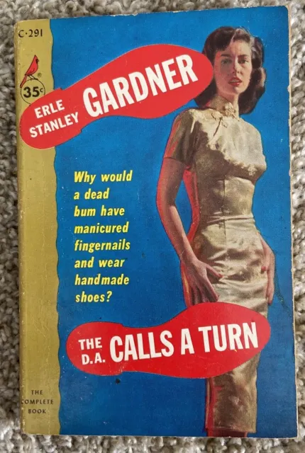 The D.A. Calls A Turn by Erle Stanley Gardner Paperback Book Mystery 1960 📚