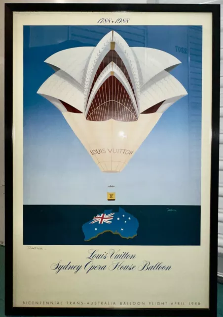 Vintage poster Louis Vuitton Cup 1987 by Razzia 1986