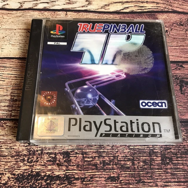 True Pinball - Sony Playstation PS1 - Complete - PAL