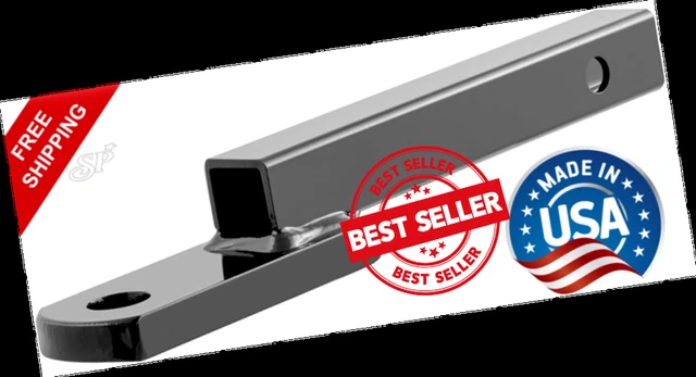 Class 1 Trailer Hitch Ball Mount Fits 1-1/4-Inch Receiver 2,000 Lb 1-1/4-In Drop