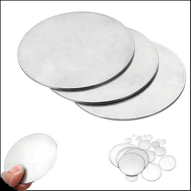 Tôle Acier Inoxydable 304 - 2 Pièces 200x100mm Épaisseur 0.6mm