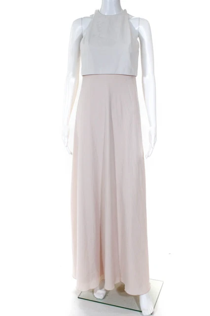 Jill Jill Stuart Womens Powder Pop-Over Gown Size 0 11309367