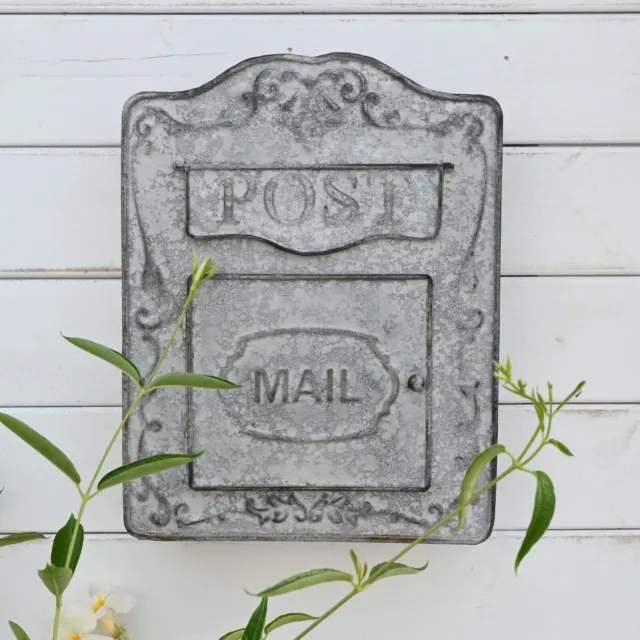 Rustic Mailbox  Letterbox Leaving Message Front door Garden Wedding box Decor