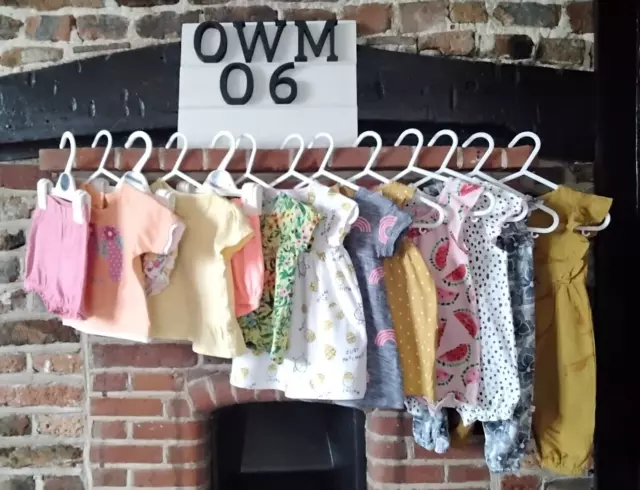 Baby Girl 3-6 months Summer Clothes Bundle 2 " Outfits "