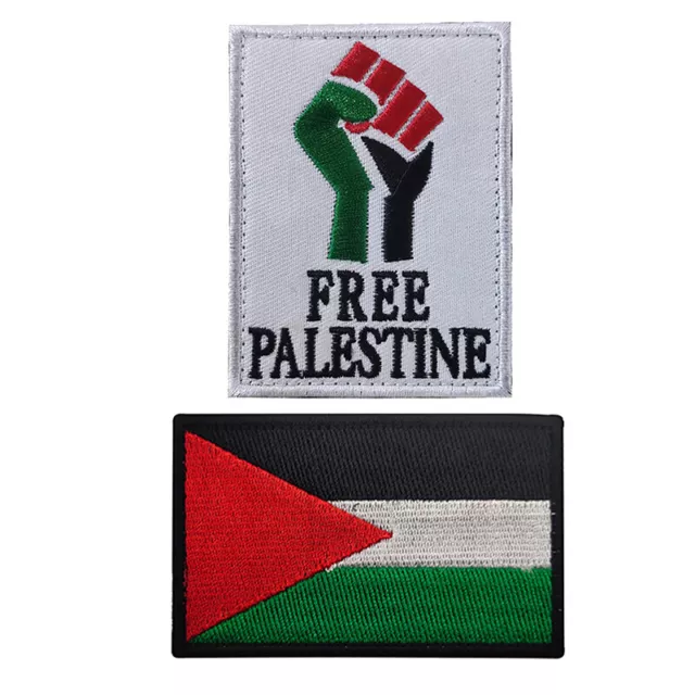Pax de Palestine Patches Croided Badge Badge Stripe militaiDC