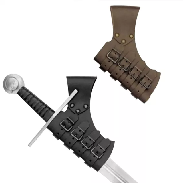 Leather Medieval Sword Frog Belt Hanger Rapier Renaissa