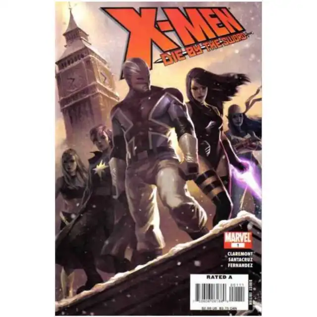 X-Men: Die by the Sword #1 in Near Mint minus condition. Marvel comics [x`