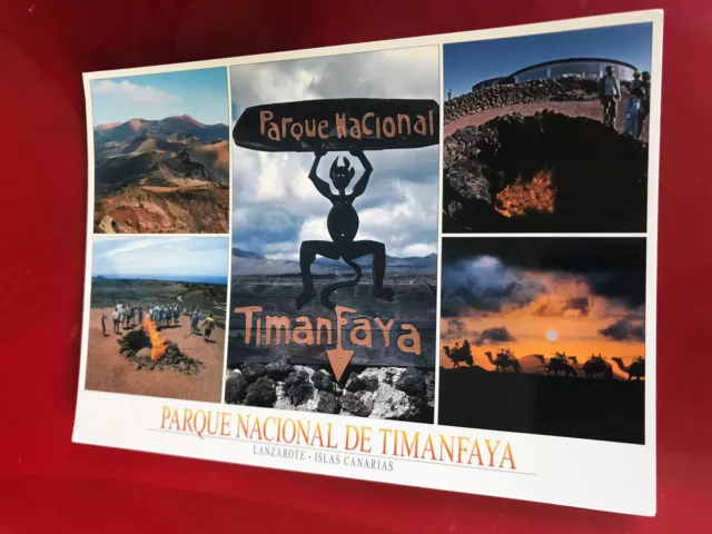 Parque Nacional de Timanfaya  Lanzarote   Islas Canarias.  2009 Posted PC. 0