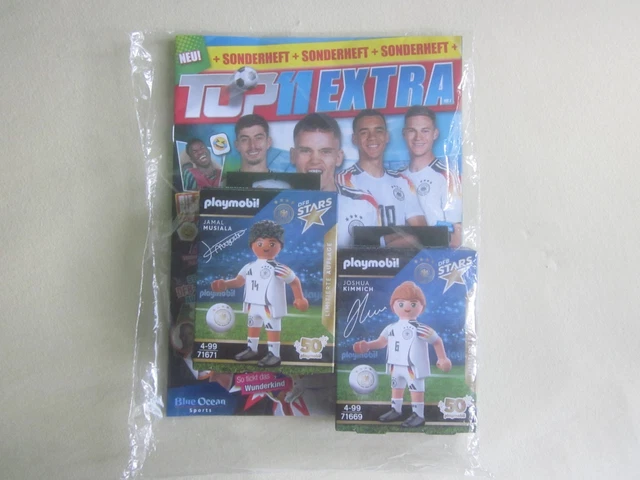 TOP11 EXTRA SONDERHEFT Nr. 1 NEU playmobil DFB STARS Musiala und ...