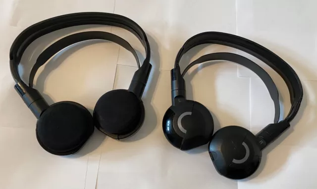 2008 Honda Acura Overhead DVD Entertainment Wireless Headphones OEM x2