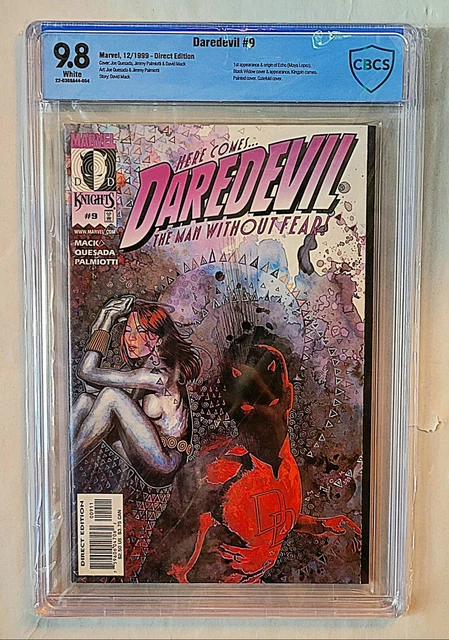 Daredevil #9 | CBCS 9.8 | 1st App of Echo | David Mack Cover | Marvel 1999
