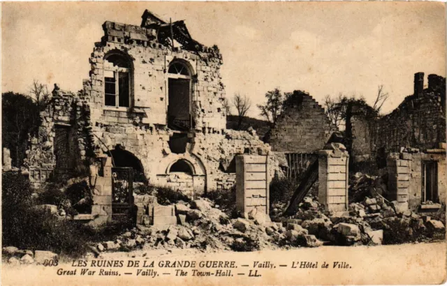 CPA Militaire, Les Ruines de la Grande Guerre (277563)