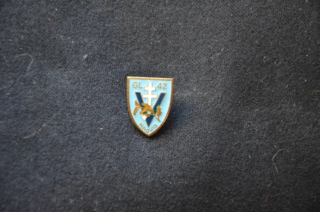 INSIGNE BRIGADE CARNOT RESISTANCE MAQUIS 1942/1945 FFI SAS LIBERATION  EUR 55,00   FR