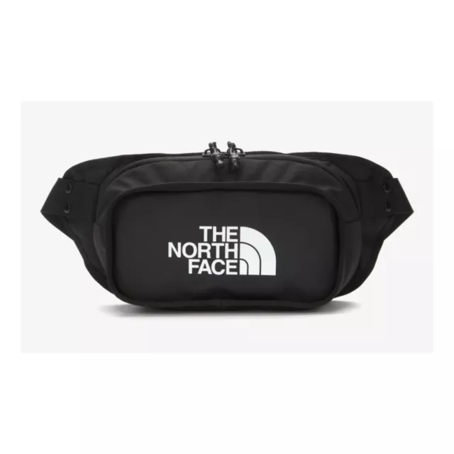 The North Face Explorer Hipsack Unisex Sports Travel Waist Bag Black NN2HN32A