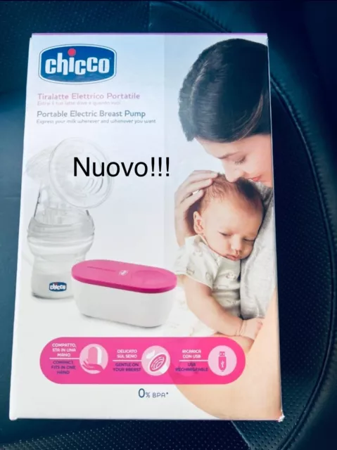 tiralatte elettrico Portatile Chicco NUOVO!!!