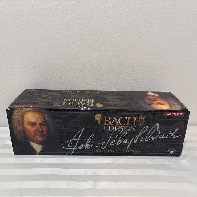 ⭐︎BACH EDITION COMPLETE Works 160 CD Box $599.94 - PicClick CA