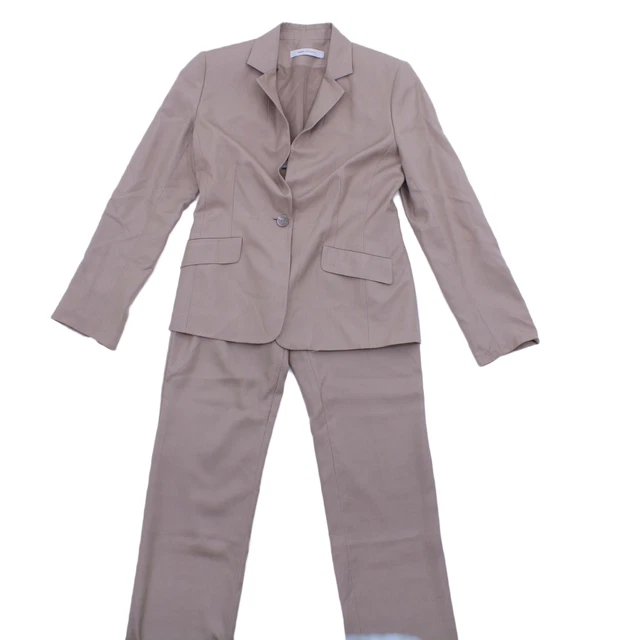 John Rocha tuta donna due pezzi marrone chiaro 100% altro