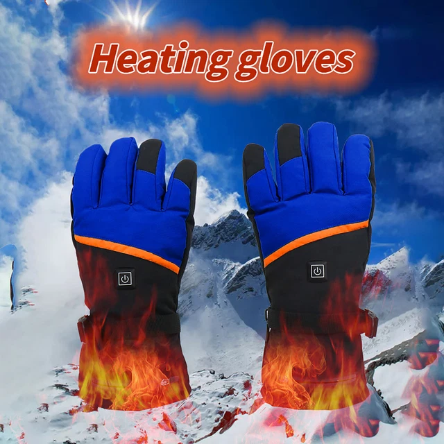 Motorcycle Warmth Gloves Hiking Winter Heated Gloves And Ski Waterproof US
