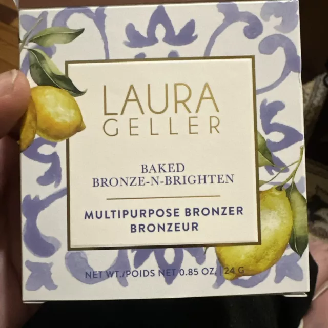 Laura Geller Baked Bronze-n-brighten Multipurpose Bronzer .85 Oz Deep