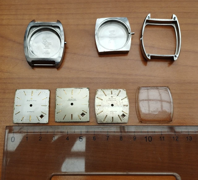 Junkers Dessau - Orologio analogico al quarzo con quadrante in vetro zaffiro, cassa dorata