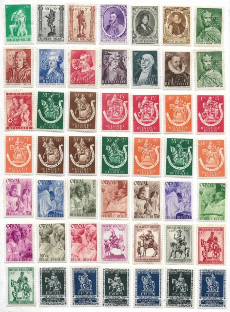 1939 / 1945 - 149 timbres MNH et MH (4 scans) - Livraison 0€ dès 5 lots groupés