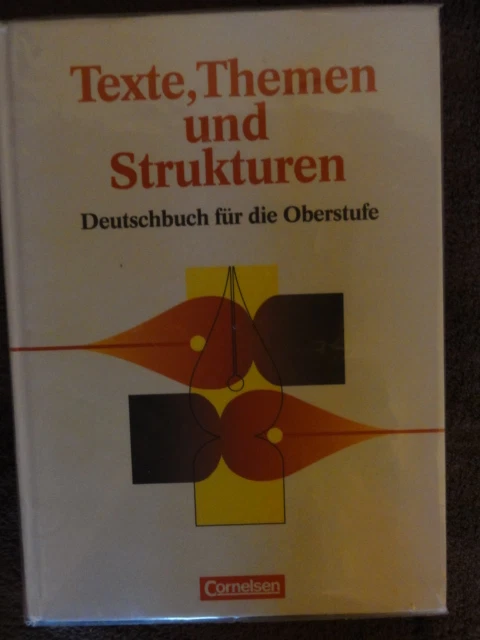 Texte Themen Und Strukturen Handreichungen Für Den Unterricht TEXTE, THEMEN UND Strukturen. Neu. Deutschbuch für die Oberstufe von