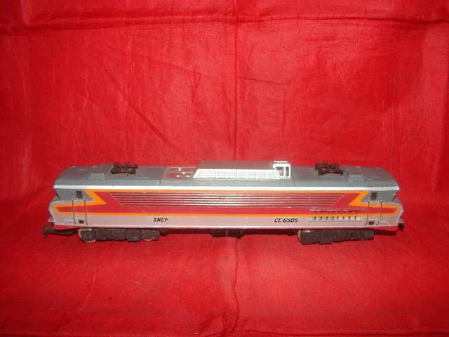 Locomotive Jouef HO 6505 – CC Éclairée, Époque 4, Boîte D'origine