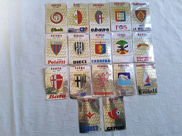 Completare Album Calciatori Panini 1984/85 Figurine SCUDETTI BADGES SERIE B rec