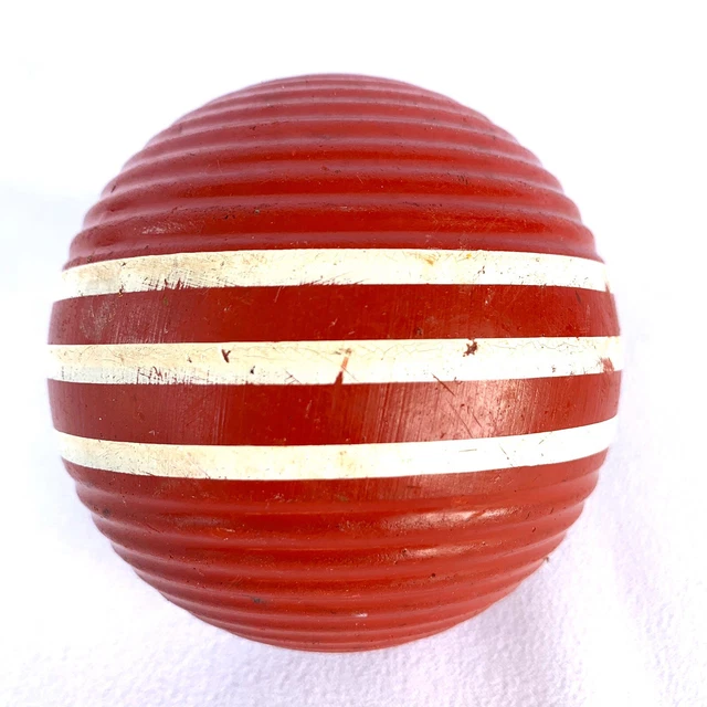 VINTAGE RED CROQUET Ball Sears Roebuck 11.24 PicClick