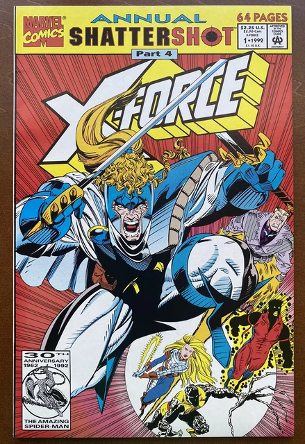 X-Force Annual #1 (1992) Marvel Comics ShatterShot Part 4