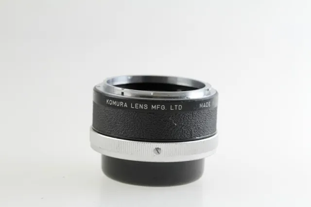 Komura Lens Telemore95 Telemore 95 II 7.K.M.C 7KMC 7 K M C Converter Canon Fd