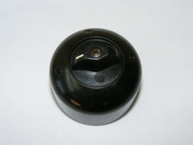 Old Bakelite Wall Light Switch Ap Rotary Switch, Loft with Design