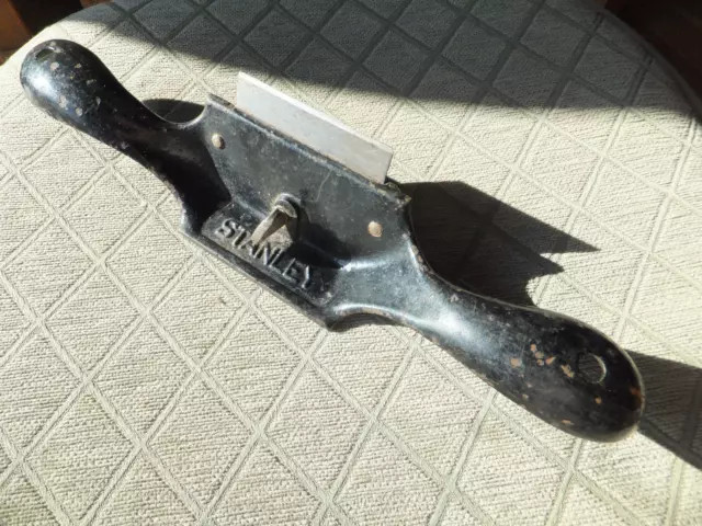 Vintage Stanley  #80 ADJUSTABLE MOUTH SPOKESHAVE Spoke Cutter Shave Plane
