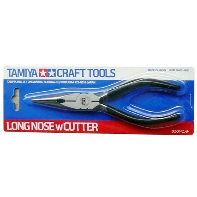 Outillage Long Nose Pliers W/ Cutter Tamiya 74002 Maquette Char Promo