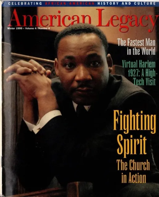 AMERICAN LEGACY Winter 1999 magazine Martin Luther King, Jr. MLK Civil Rights