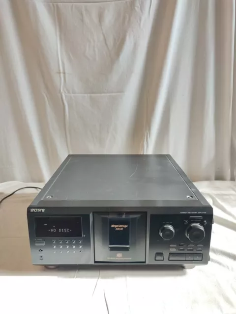 Lecteur changeur de CD Sony CDP-CX355 300 disques méga stockage Jukebox