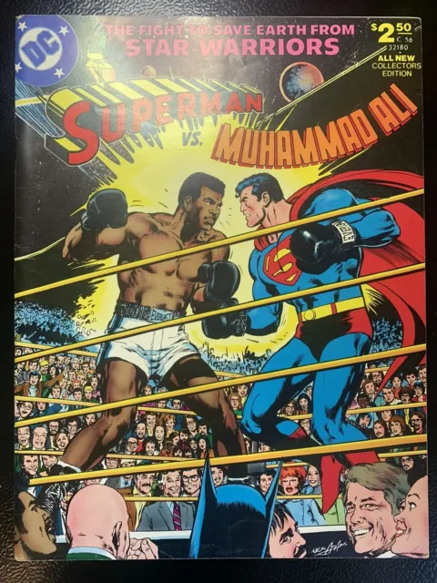 Superman Vs Muhammad Ali All New Collectors Edition 56 DC 1978 Neal Adams