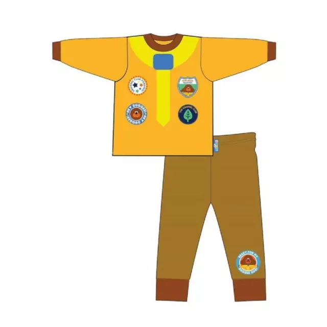 Hey Duggee Boys Novelty Pyjamas Hey Duggee Pyjama Set Pjs Ages 18m to 5 Years