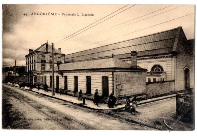 Carte Postale Ancienne - Angouleme - Papeterie Lacroix