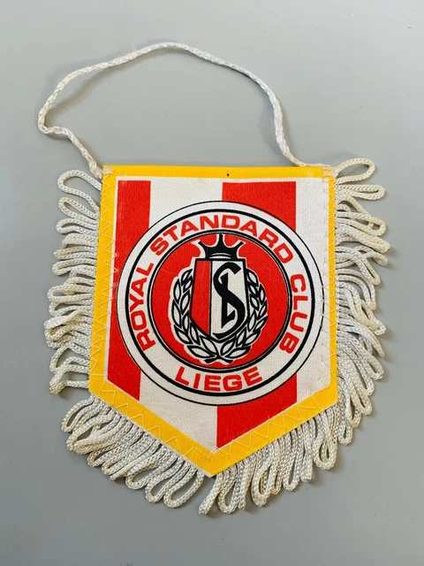 Fanion Vintage Standard De Liège – 75cm – Rare – Made In USA – Collection Football