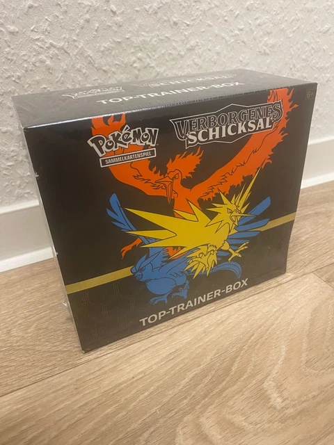 POKÉMON KARTEN TOP Trainer Box Verborgenes Schicksal OVP DE EUR 124,99 ...