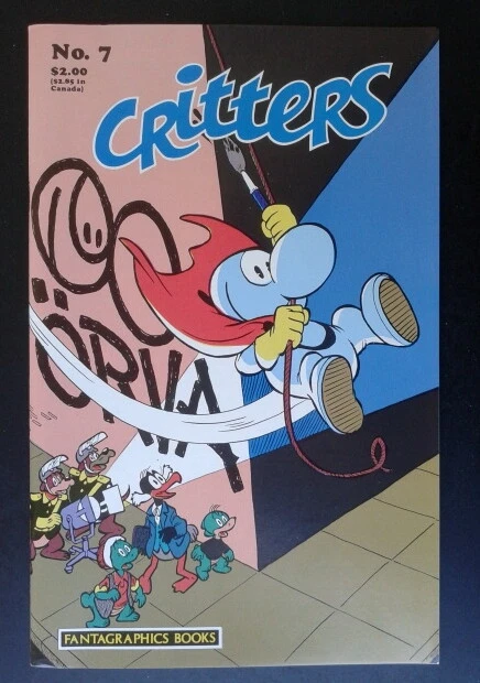 Critters #7 Usagi Yojimbo Fantagraphics 1987 Stan Sakai Sam Keith NM- Condition