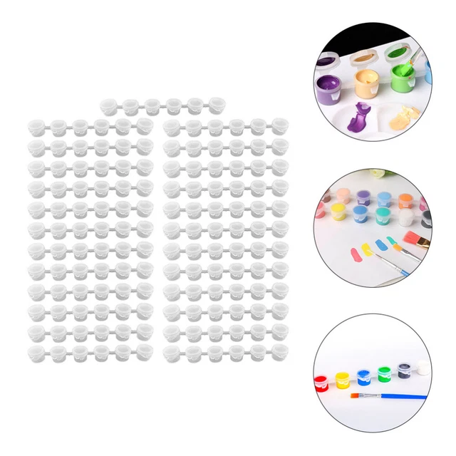 Contenitore PET Coperchio Incernierato Chiusura Di Sicurezza 240ml (100 - Foto 5